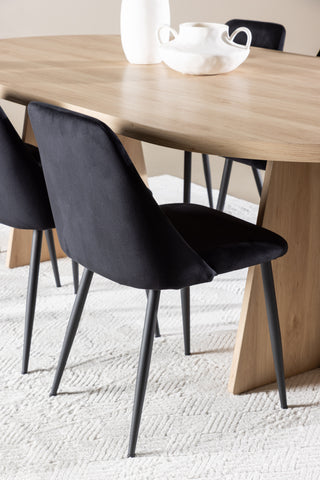 Venture Home Bootcut matbord med nattstol