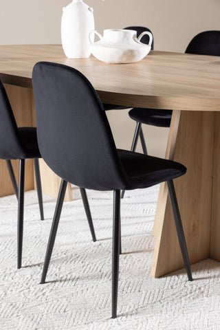 Venture Home Bootcut matbord med Polar matstol