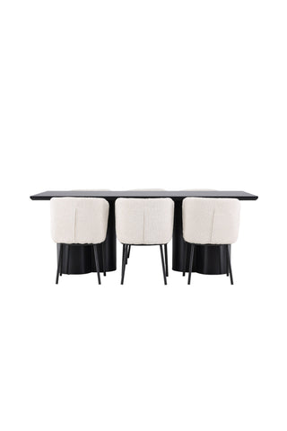 Venture Home Olivia matbord med Agnes matstol