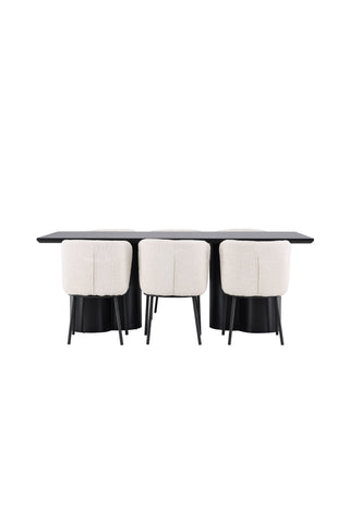 Venture Home Olivia matbord med Agnes matstol