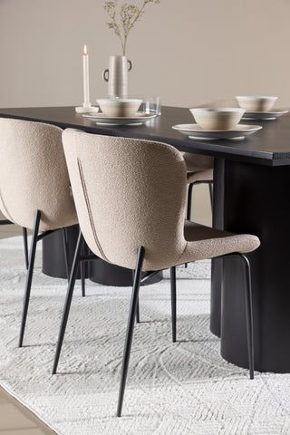 Venture Home Olivia matbord med Modesto matstol