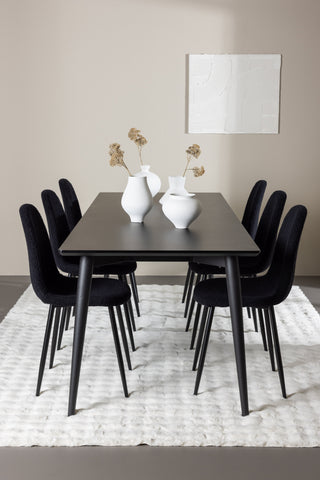 Venture Home Ellis matbord med Polar matstol