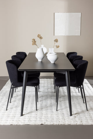 Venture Home Ellis matbord med Modesto matstol