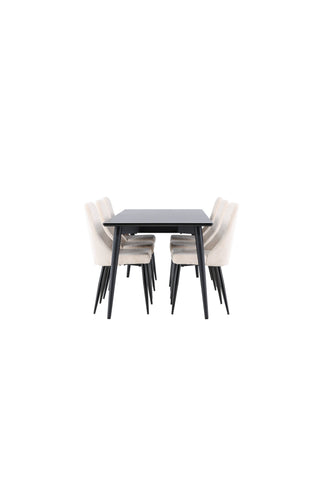 Venture Home Ellis matbord med Leone matstol