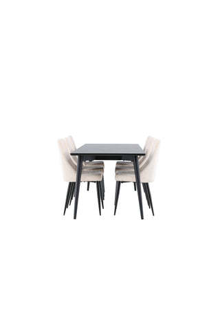 Venture Home Ellis matbord med Leone matstol