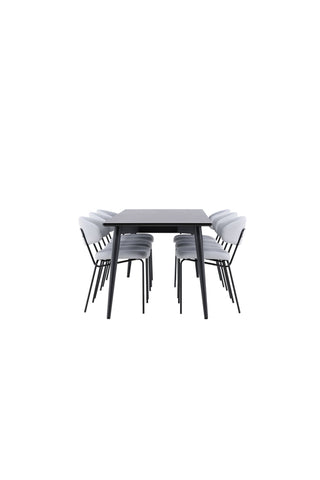 Venture Home Ellis matbord med Chico matstol