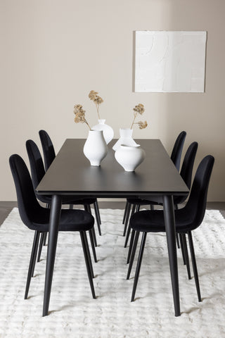 Venture Home Ellis matbord med Polar matstol