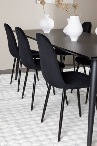 Venture Home Ellis matbord med Polar matstol