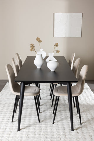 Venture Home Ellis matbord med Polar matstol