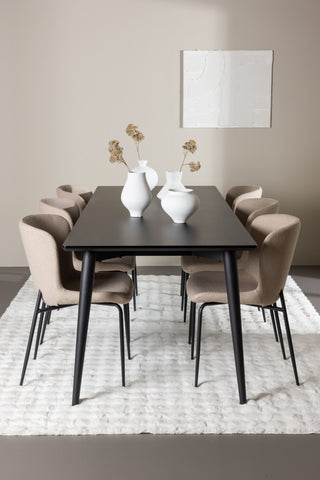Venture Home Ellis matbord med Modesto matstol