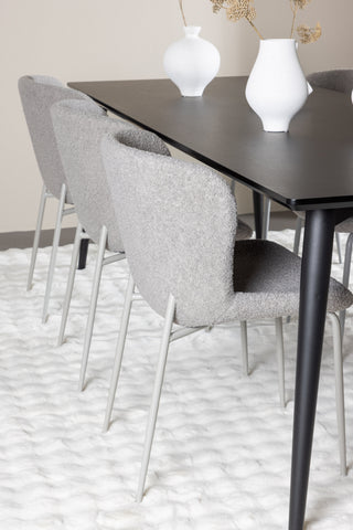 Venture Home Ellis matbord med Modesto matstol
