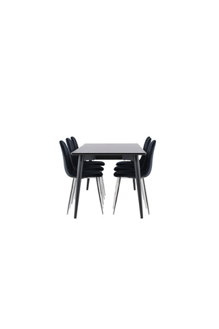 Venture Home Ellis matbord med Polar matstol