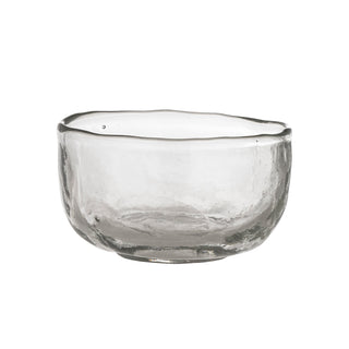 Lenka skål, klart, återvunnet glas