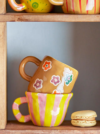 Nini Cup, Rose, Stengods