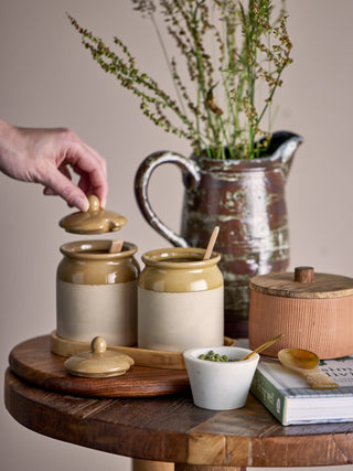Rosamynthe Saltburk m/sked, ros, marmor