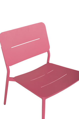 Lina Lounge Chair 2-pack - Rosa / Svart Dyna