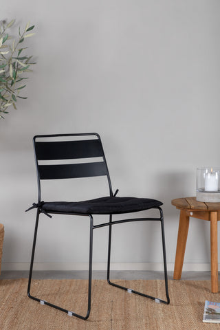 Lina Matstol 2-pack - Svart