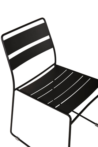 Lina Matstol 2-pack - Svart