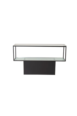 Maglehem - Hylla - Glas / Svart