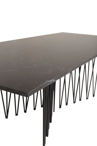 Sten - Soffbord - Artifical Stone / Svart