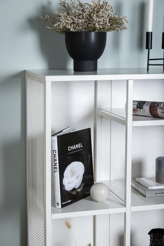 Misha - Bokfodral Mesh - Vit