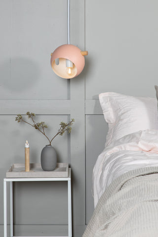 Tubbie Pendellampa D230*H155 Rosa
