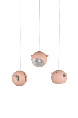 Tubbie Pendellampa L730*W230*H155 Rosa