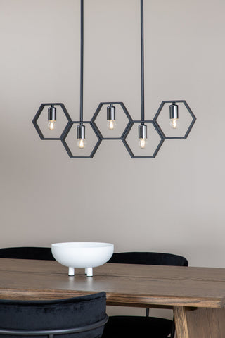 Queen B Pendellampa L800*W42*H260 Svart