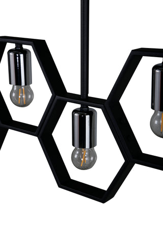 Queen B Pendellampa L800*W42*H260 Svart