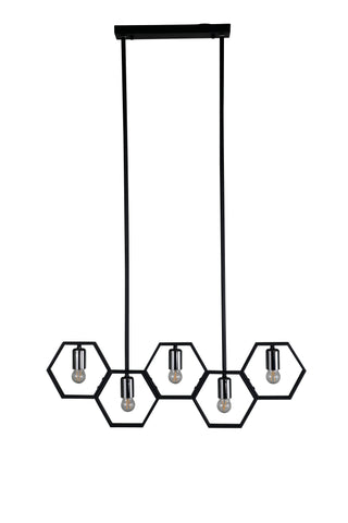 Queen B Pendellampa L800*W42*H260 Svart