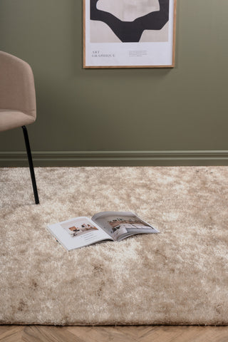 Mattis Polyester Matta - Beige - L290*B200