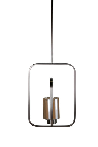 Aludra Pendellampa L340*W120*H460 Nickel
