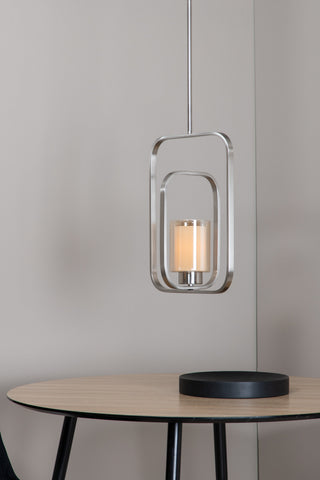 Aludra Pendellampa L340*W120*H460 Nickel
