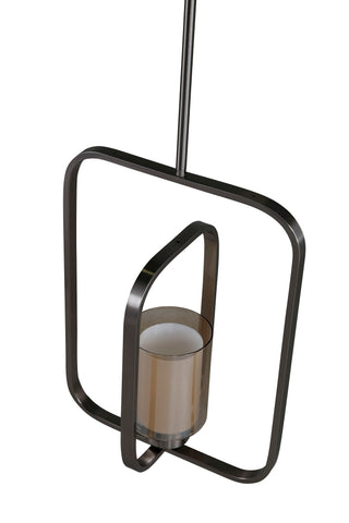 Aludra Pendellampa L340*W120*H460 Nickel