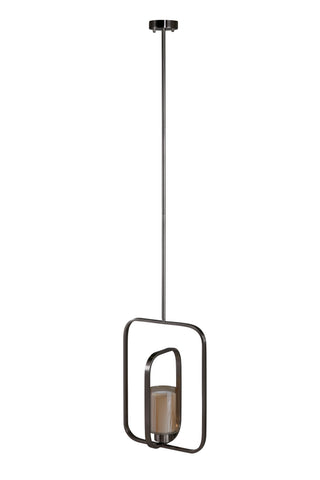 Aludra Pendellampa L340*W120*H460 Nickel