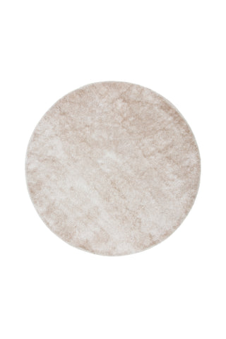 Mattis Polyester Matta - Beige - ø200