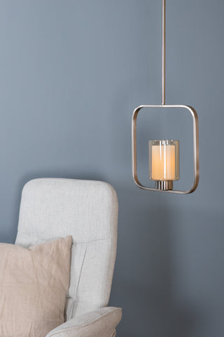 Aludra Pendellampa L340*W120*H340 Nickel