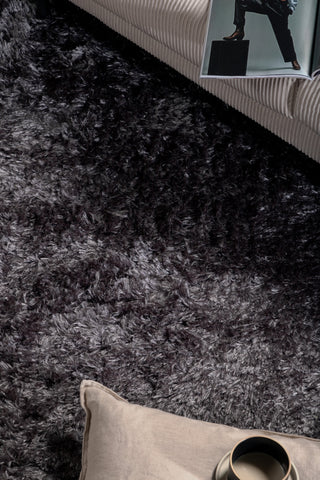 Natta Polyester Matta - Mörkgrå - L230*B160