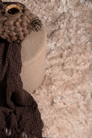 Natta Polyester Matta - Beige - ø200