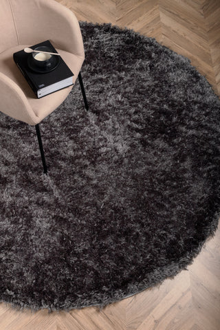 Natta Polyester Matta - Mörkgrå - ø200