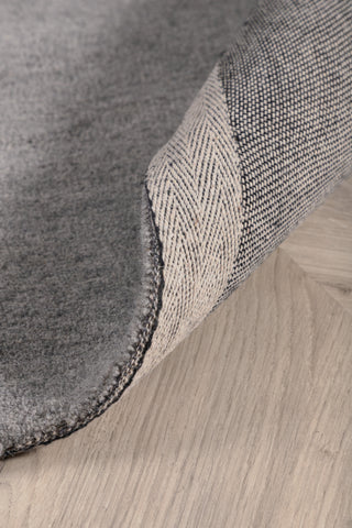 Ulla - Ull / Polyester Matta - Ljusgrå - L250*B350