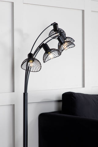 Elsa Golvlampa L810 x B360 x H1523 Svart