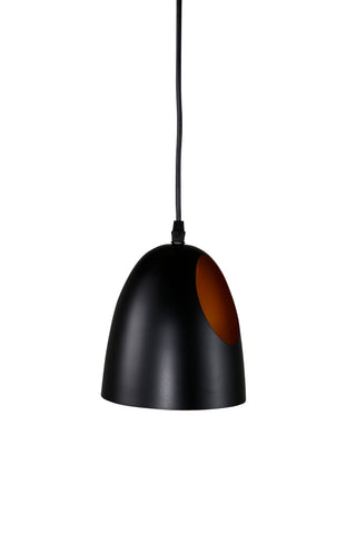 Elda Pendellampa D160*H170 Svart / Koppar