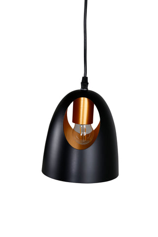 Elda Pendellampa L750*W160*H170 Svart / Koppar