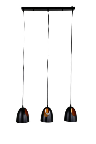 Elda Pendellampa L750*W160*H170 Svart / Koppar