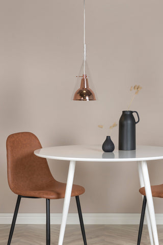 Sirius Pendel klarglas med kopparmetall D250*H400