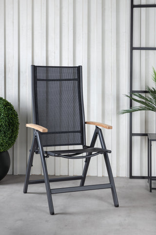 Panama Light 5-pos Stol 2-pack Svart / Svart