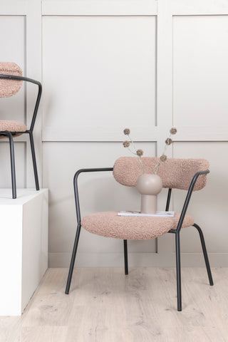 Duffy Enkelsoffa - Svart / Brun Teddy