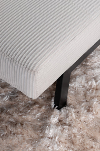 Bodil Bäddsoffa - Svart / Beige Manchester