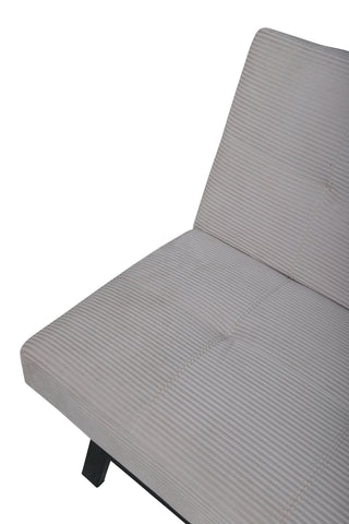 Bodil Bäddsoffa - Svart / Beige Manchester